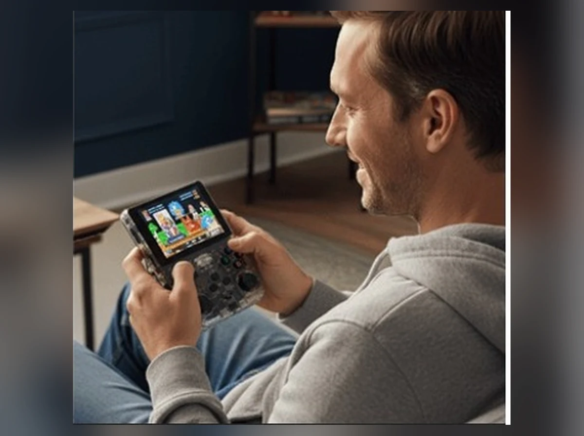 Boltz Retro™ 3.5-Inch IPS Pocket Handheld Classic Gaming Console (15,000+ Classics) Everyday Experience